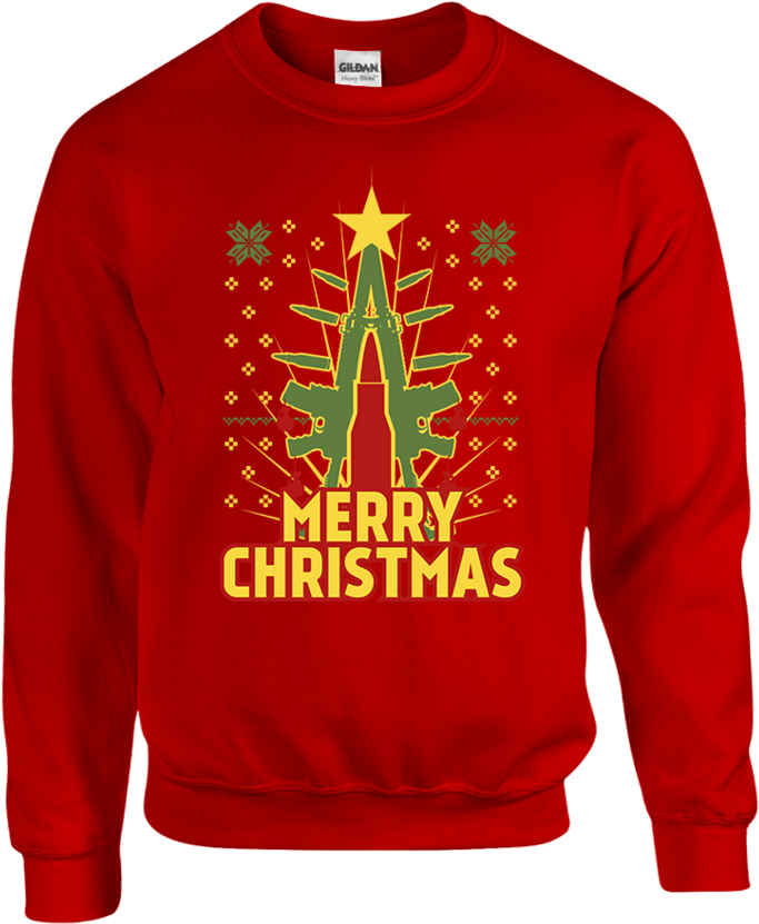 "merry Christmas" Ugly Christmas Sweater - Navy Ugly Christmas Sweater (800x945), Png Download