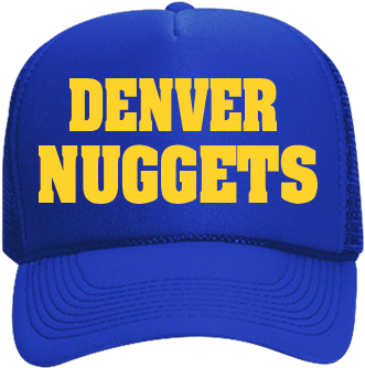 Los Angeles Lakers Denver Denver Denver Nuggets Denver - Pittsburgh Penguins Street Sign Wall Sign 4 X 24in (349x349), Png Download