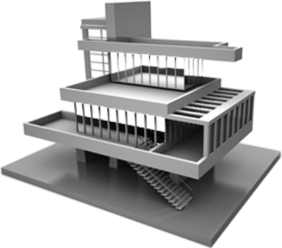 Fp - Architecture (400x352), Png Download