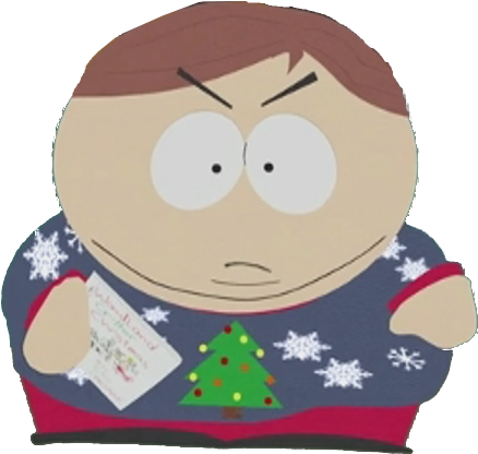 Christmas Sweater Cartman - Go Fug Yourself: The Fug Awards [book] (451x422), Png Download
