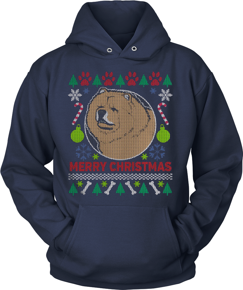 Chow Chow Dog Breed Ugly Christmas Sweater Hoodie - You Can T Scare Me T Shirt (1000x1000), Png Download