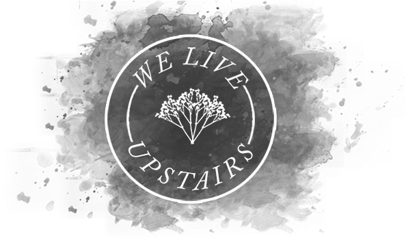 We Live Upstairs - Monochrome (700x455), Png Download