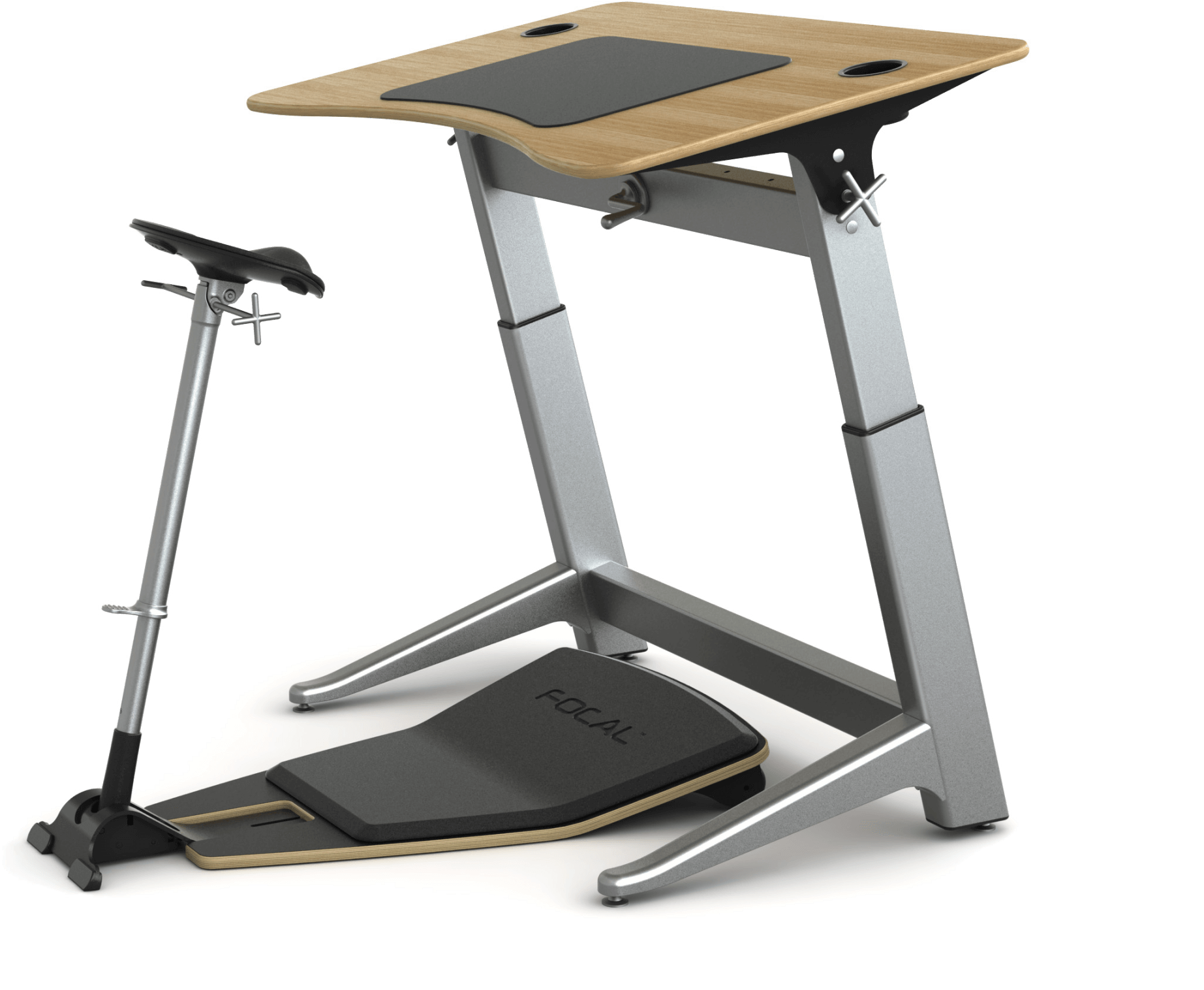 Standing Desk Chair Unique Standing Ergonomic Office - Locus Workstation (2048x2048), Png Download