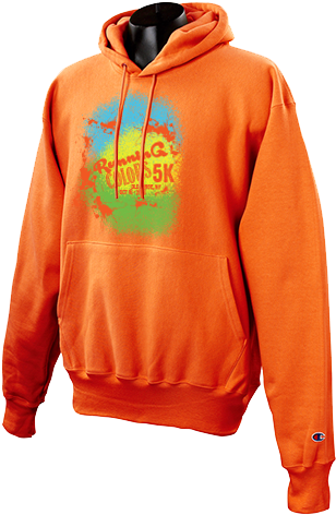 Running Colors - Champion Hoodies (500x500), Png Download