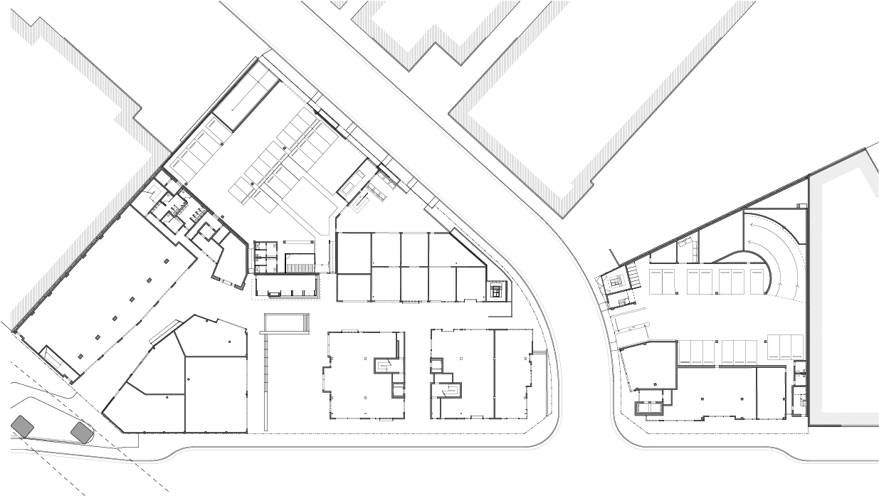 02 Abramson Teiger Architects Platform Site Plan - Abramson Teiger Architects (1265x741), Png Download