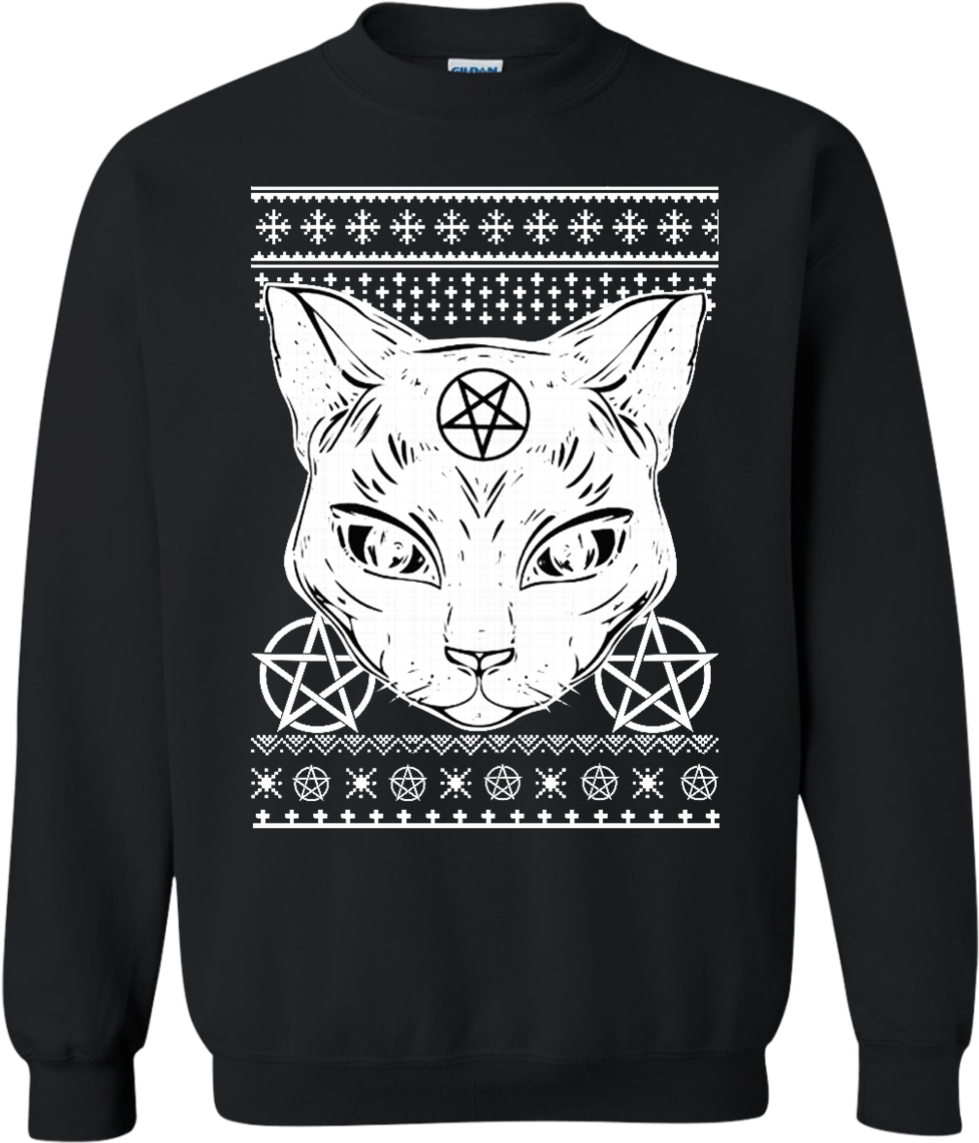 Sathan The Cat Ugly Christmas Sweater - Roger Federer Age Is Not An Issue (1155x1155), Png Download