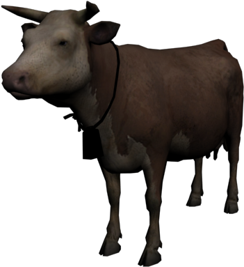 Vaca - Red Dead Redemption Cow (640x480), Png Download