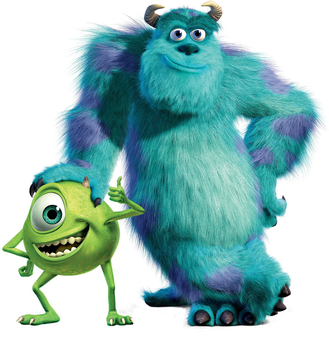 Monsters Inc (1600x1540), Png Download