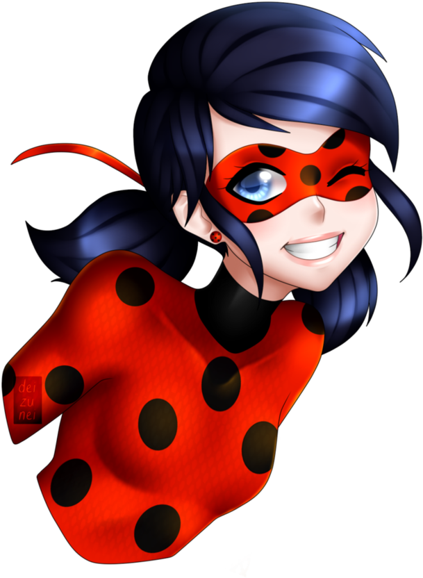 By Deizunei On Deviantart Image Free Download - Ladybug Png (883x905), Png Download