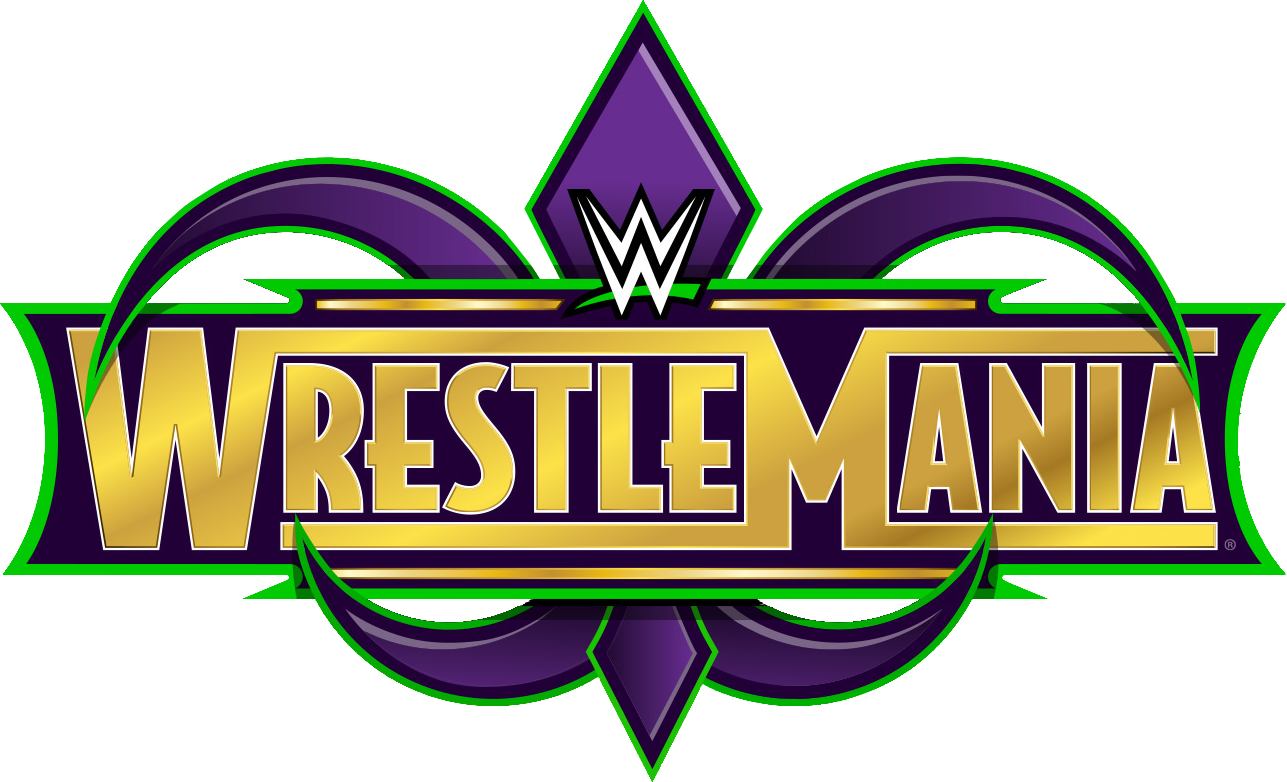 Wrestlemania 34 Logo - Wwe Wrestlemania 34 Logo (1287x782), Png Download