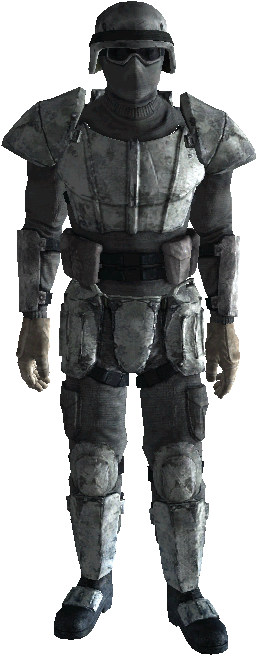 American Soldier Oa - Fallout 3 Winterized Combat Armor (324x684), Png Download