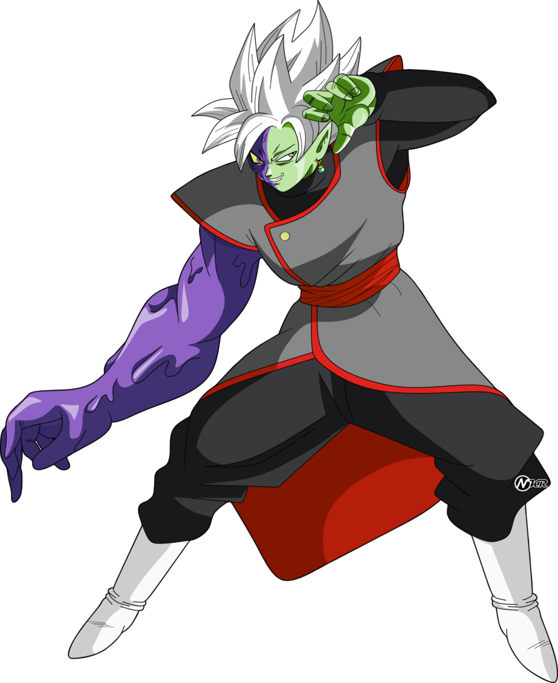 Zamasu, Vegito - Db Super Zamasu Fusion (807x989), Png Download