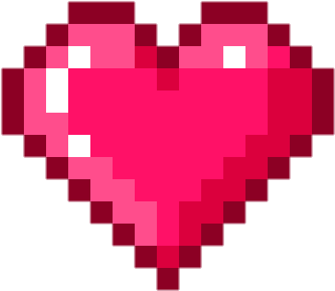54 Images About Cool Pngs On We Heart It - Pixel Heart (600x1024), Png Download