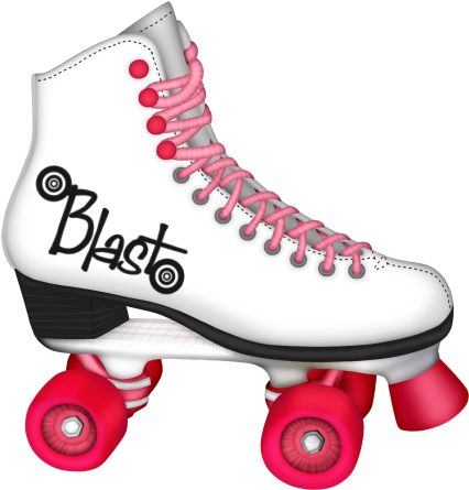 Roller Skate Png Image Background - Clip Art Roller Skate Png (447x455), Png Download