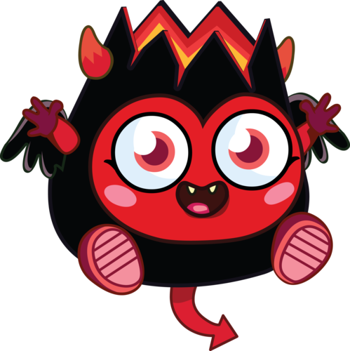 Diavlo Moshi Monsters - Moshi Monsters Devil (499x500), Png Download