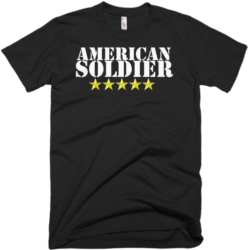 American Soldier Short Sleeve Men's T-shirt, - Alex Jones T Shirts (530x530), Png Download