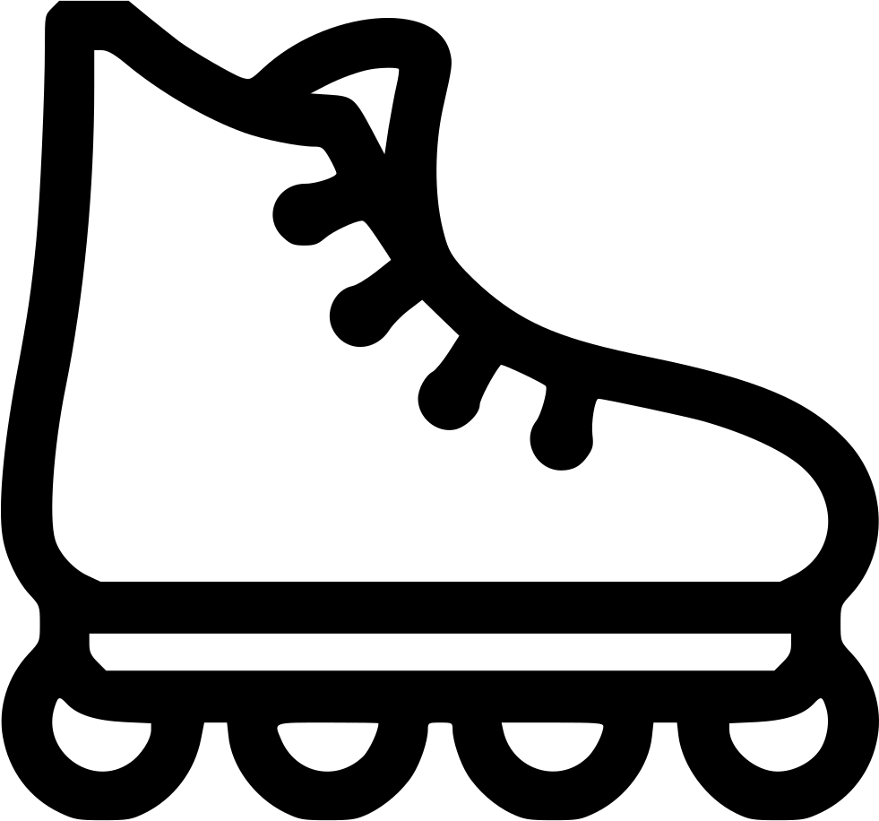 Png File - Roller Skates Png Icon (981x916), Png Download