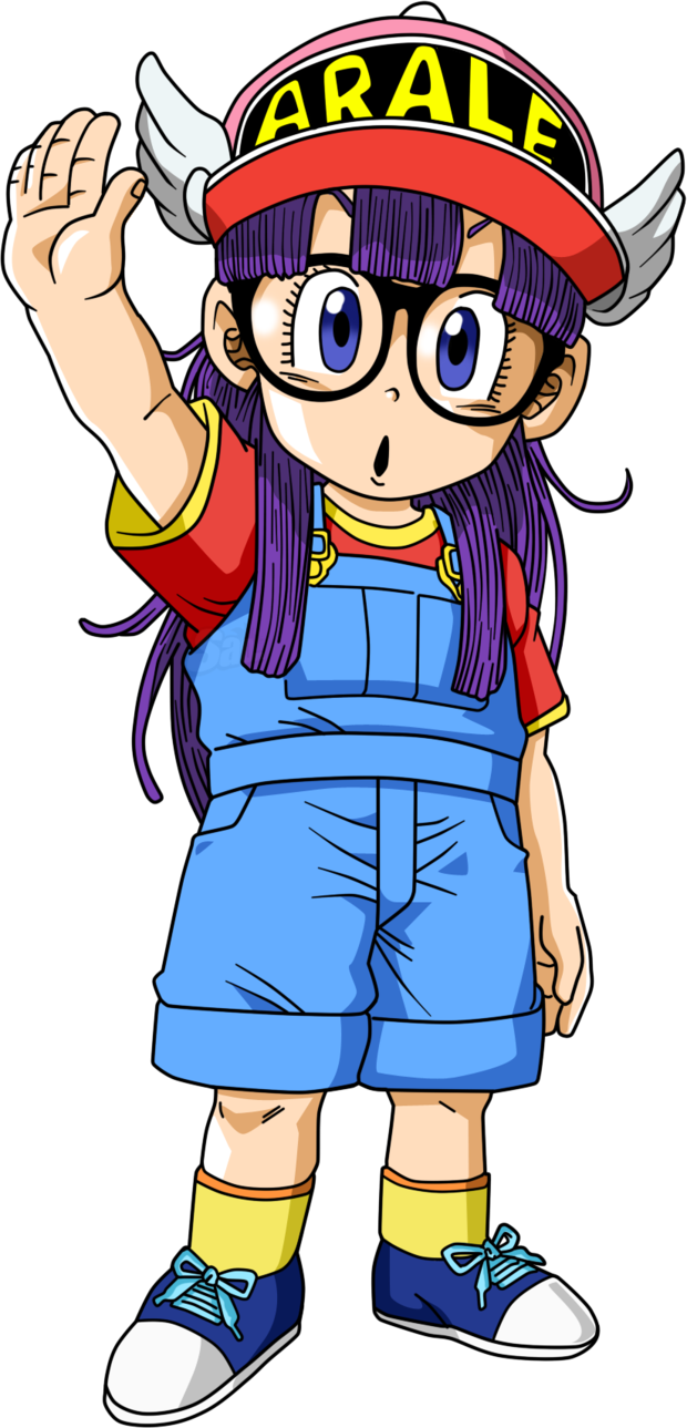 No Caption Provided - Arale Dragon Ball (620x1289), Png Download