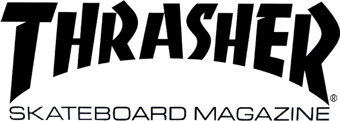 Thrasher Skateboard Magazine Logo (700x263), Png Download