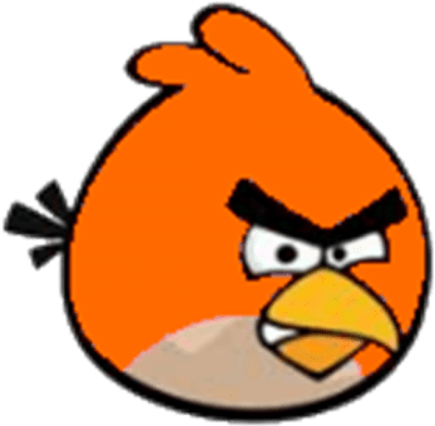 Download Clipart Freeuse Orange Angry Bird Roblox Angry Birds