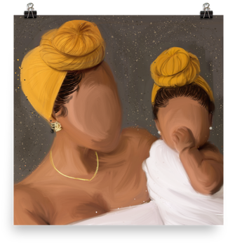 "turban Prodigy" Print - Art (500x500), Png Download