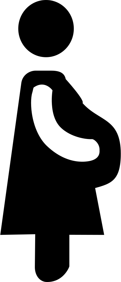 Pregnant Women - - Pregnant Woman Icon Png - Free Transparent PNG