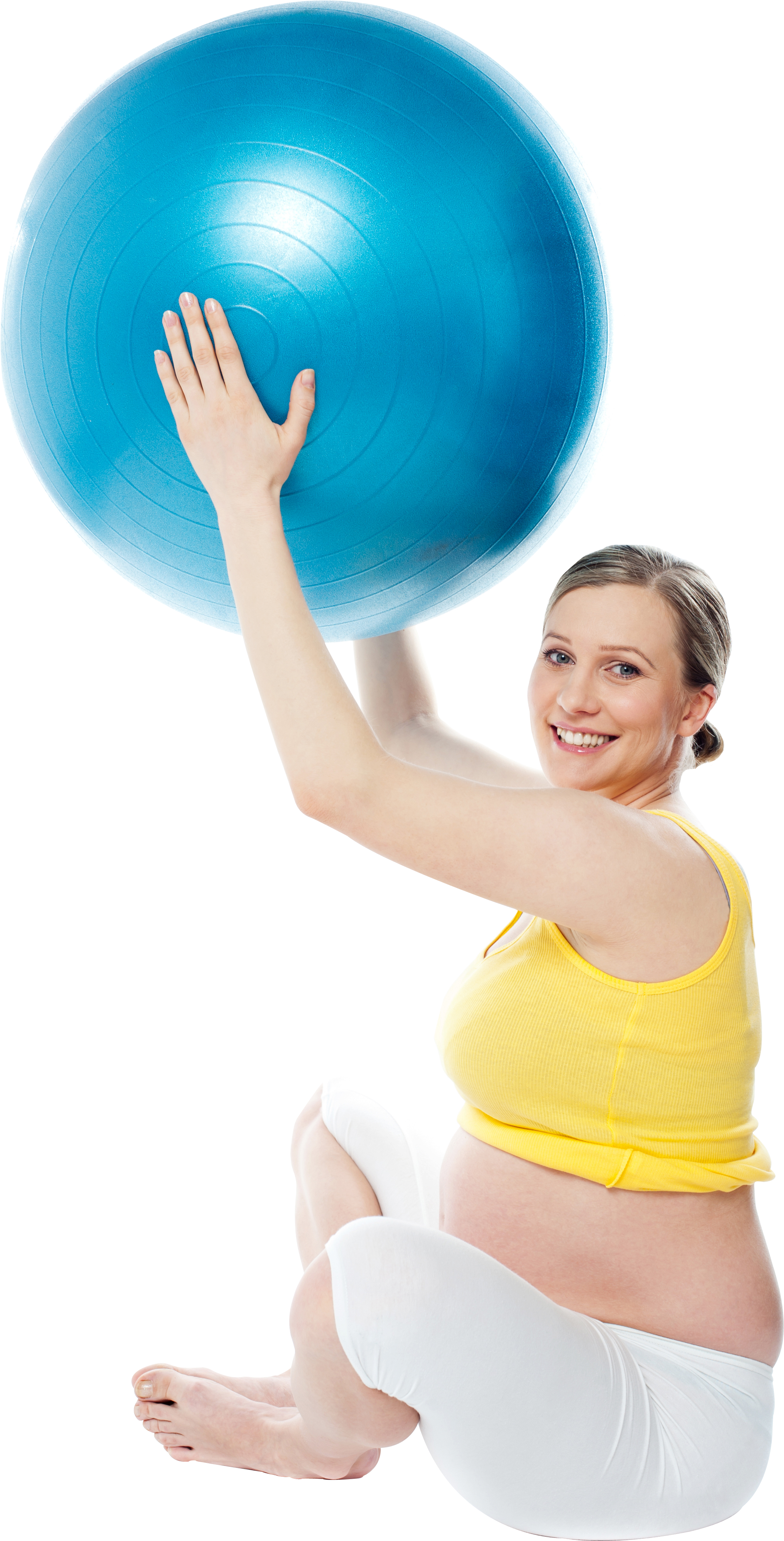 Pregnant Woman Exercise Png Image (2946x4382), Png Download