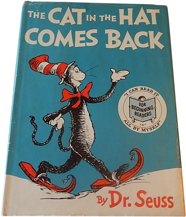 The Cat In The Hat Comes Back Written By Dr - Hardcover: Cat In The Hat Comes Back (703x703), Png Download
