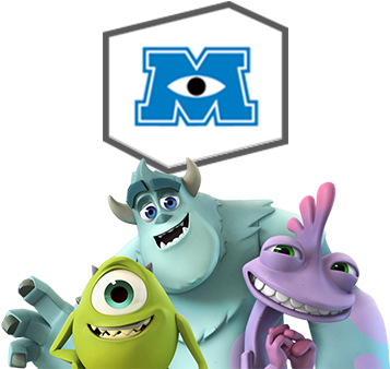 Monsters University Clipart Disney - Toy Box Heroes! [book] (356x356), Png Download