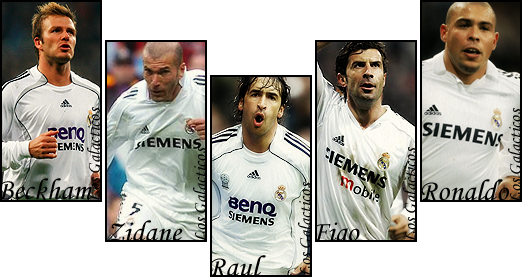 The Best Of The - Ronaldo Real Madrid Goal Celebration Double Matted (522x277), Png Download
