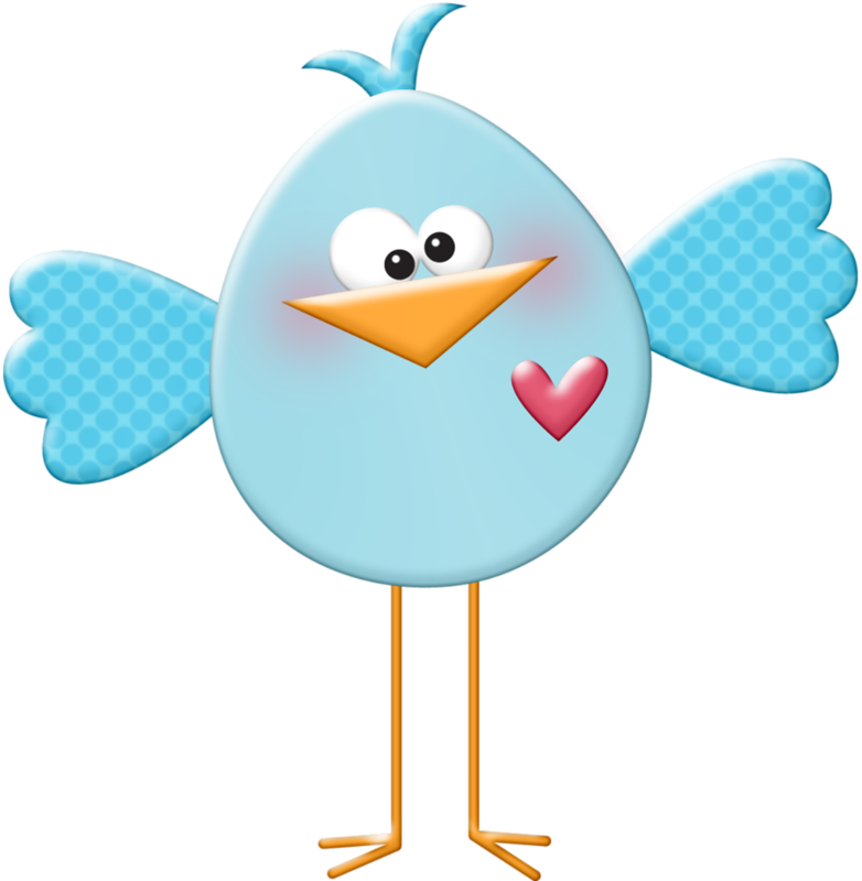 Фото, Автор Ladylony На Яндекс - Clipart Birthday Birds (782x800), Png Download