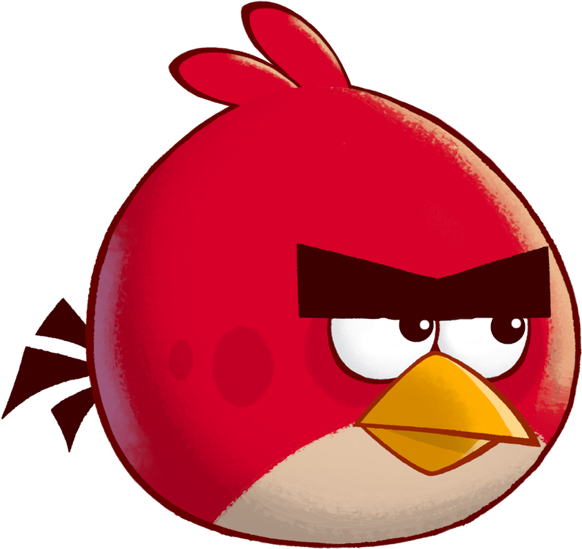 Download Angry Bird - Angry Birds Red Png PNG Image with No Background -  PNGkey.com