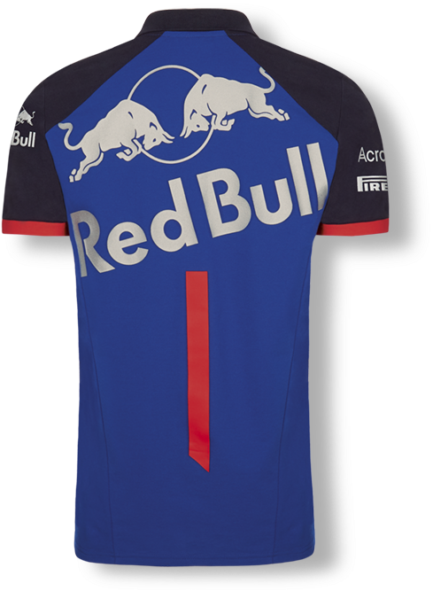 Scuderia Toro Rosso F1 Official Men's Teamline Polo - Red Bull Toro Rosso Honda Shirt (700x700), Png Download