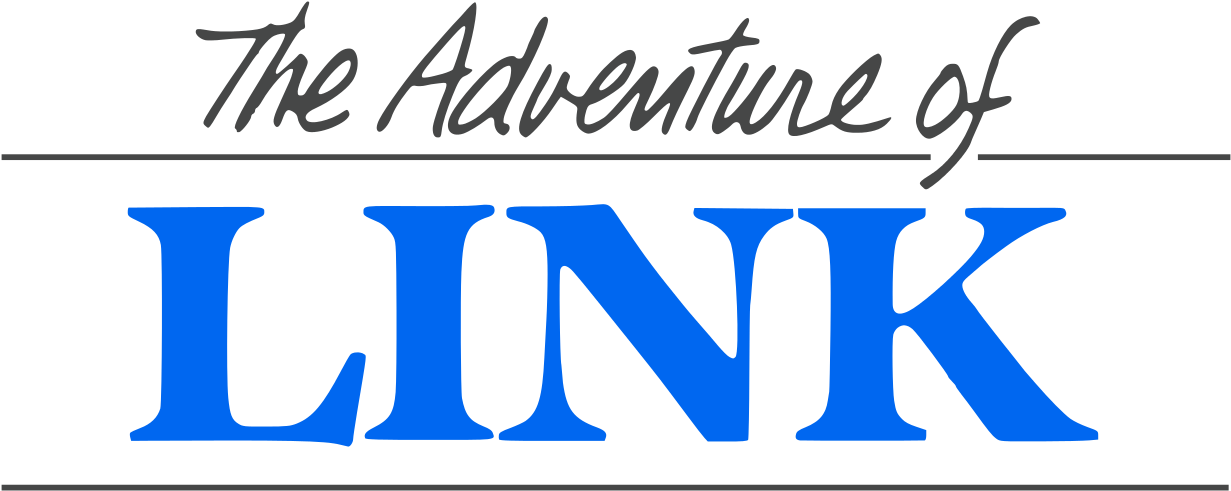 The Adventure Of Link - Adventure Of Link Logo (1280x538), Png Download
