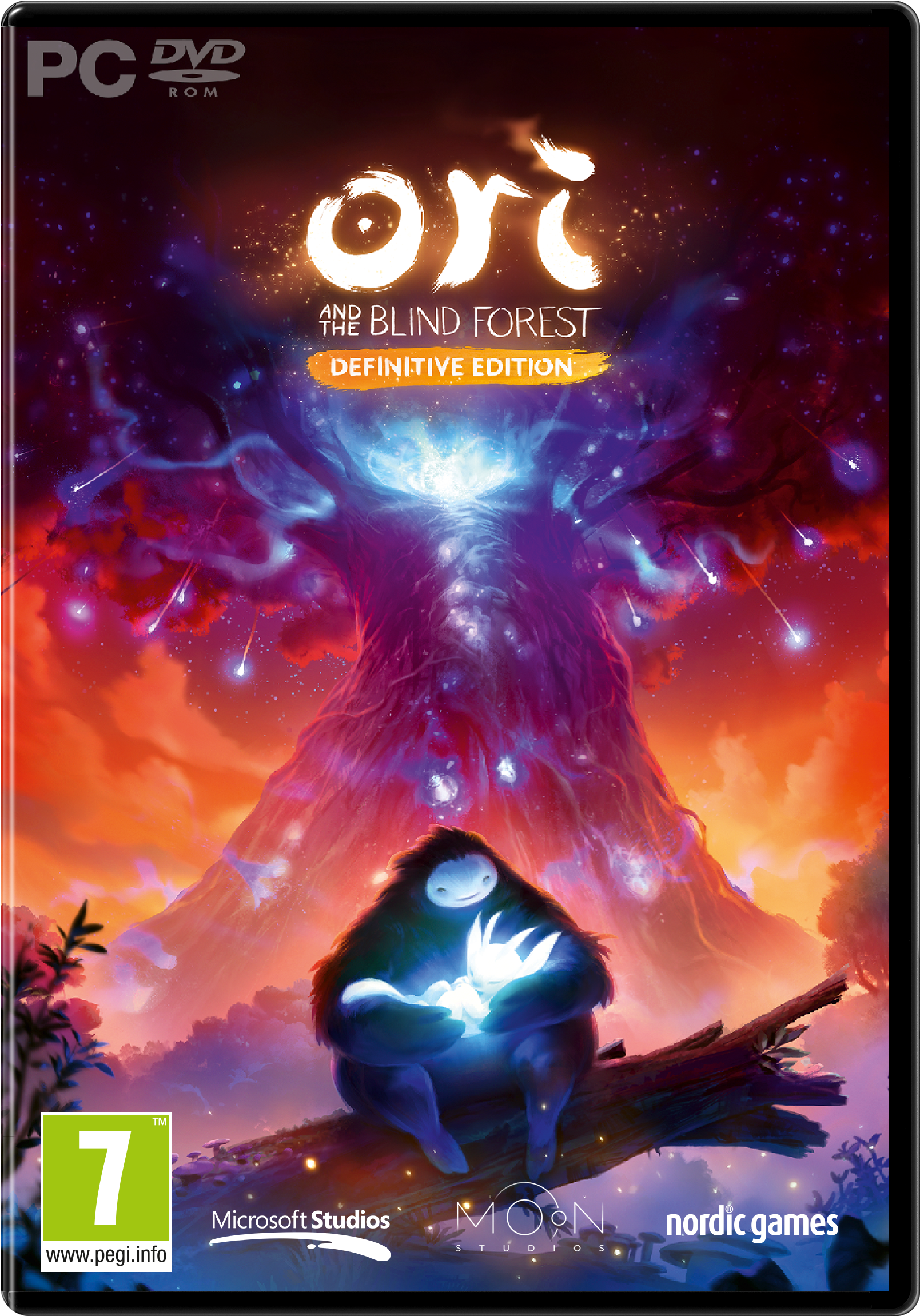 Ori-de Boxshot 2d Pc Pegi (1875x2521), Png Download