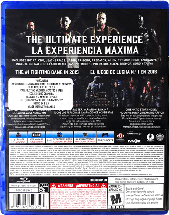 Mortal Kombat Xl - Warner Home Video Mortal Combat Xl Xbox One (800x800), Png Download