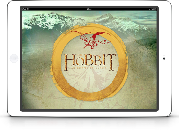 "chris Was Lead Designer On The Hobbit Ibooks Author - Ravensburger The Hobbit Bilbo's Quest Panoramic Jigsaw (700x525), Png Download