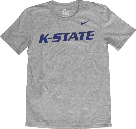 K-state Word Mark Nike Athletic Cut Tee Shirt - Horace Green School Sign (720x540), Png Download