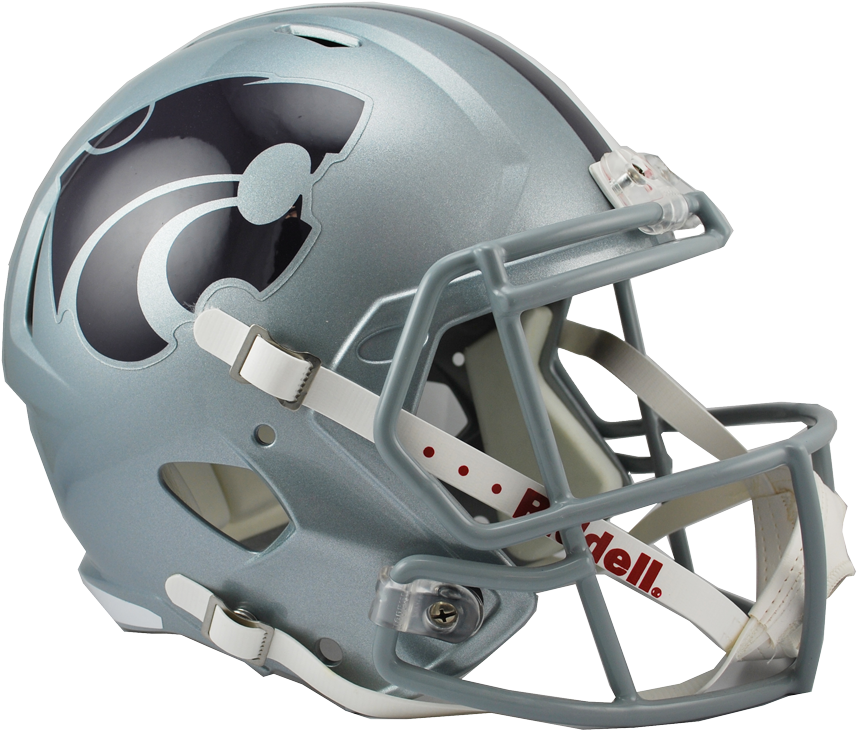 K State Football Helmet (900x775), Png Download
