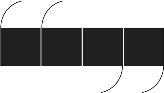 This Minimal, Modernist Take On Quotation Marks Fits (1574x671), Png Download