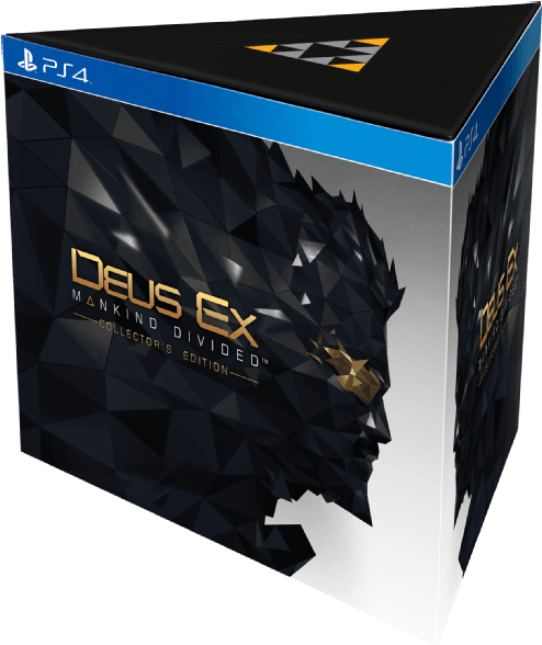 Deus Ex Mankind Divided Collector's Edition Playstation - Deus Ex Mankind Divided Day One Edition Steelbook Pc (786x587), Png Download
