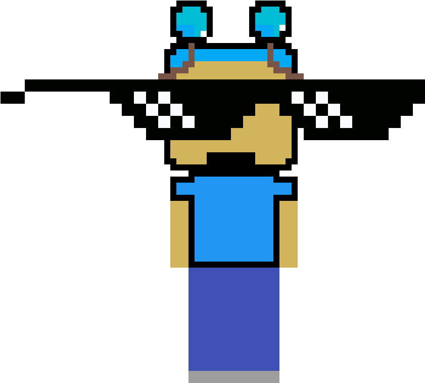 Dantdm Mlg - - - Cross (1200x1200), Png Download