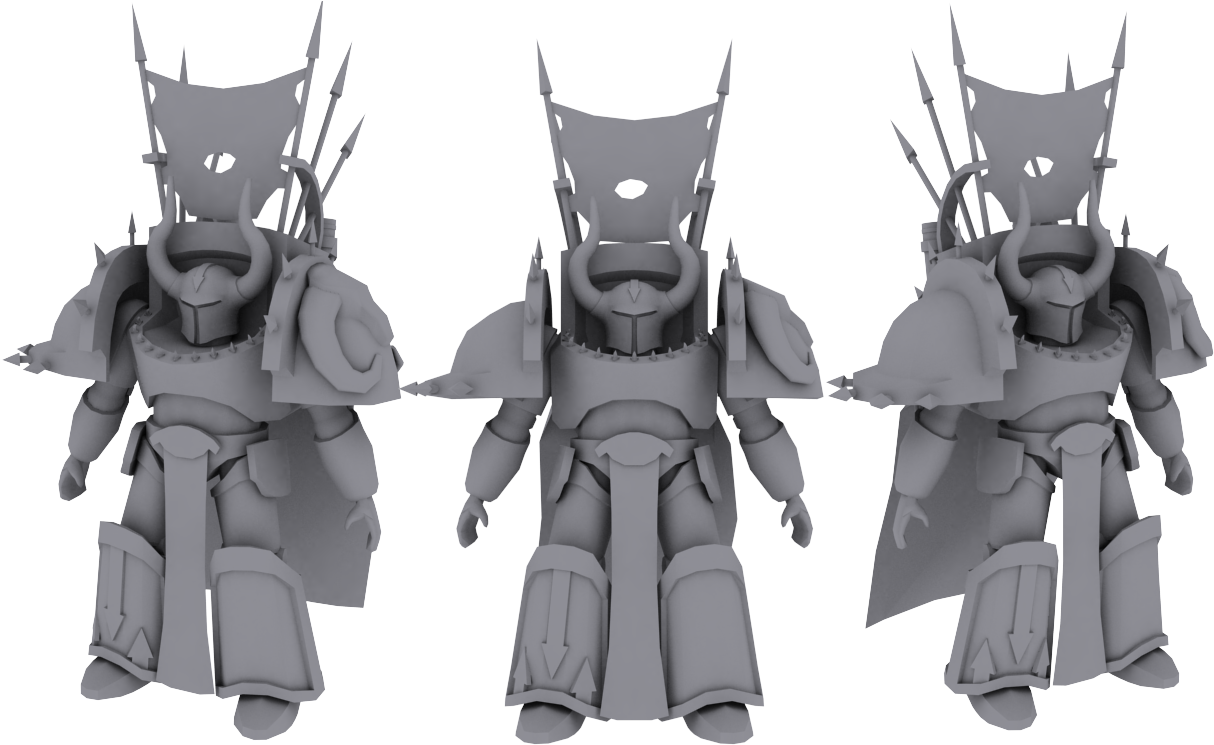Original) - Dawn Of War 2 Chaos Lord Mod (1224x768), Png Download