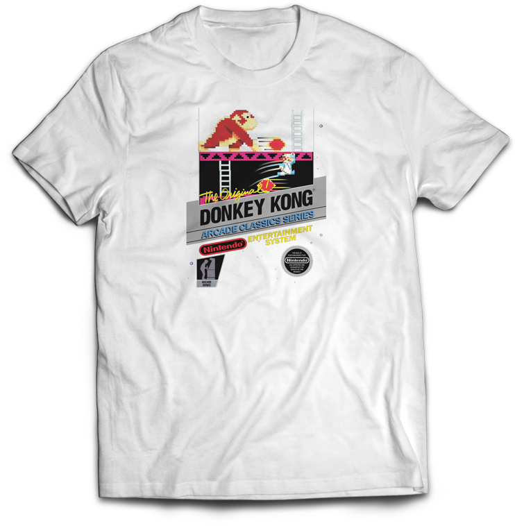 Donkey Kong Tee - Ernie Ball T Shirt (800x800), Png Download