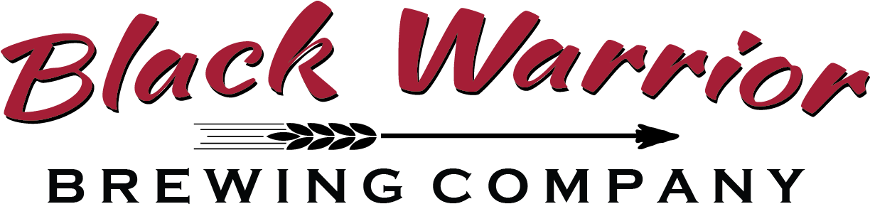 Black Warrior Brewing Company - Black Warrior Brewing Logo (1223x302), Png Download