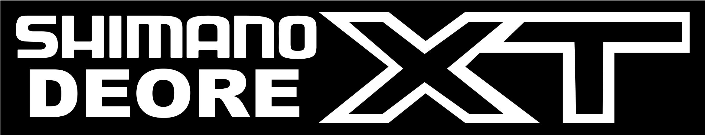 Shimano Deore Xt Logo Png Transparent - Shimano Xt Logo (2400x2400), Png Download