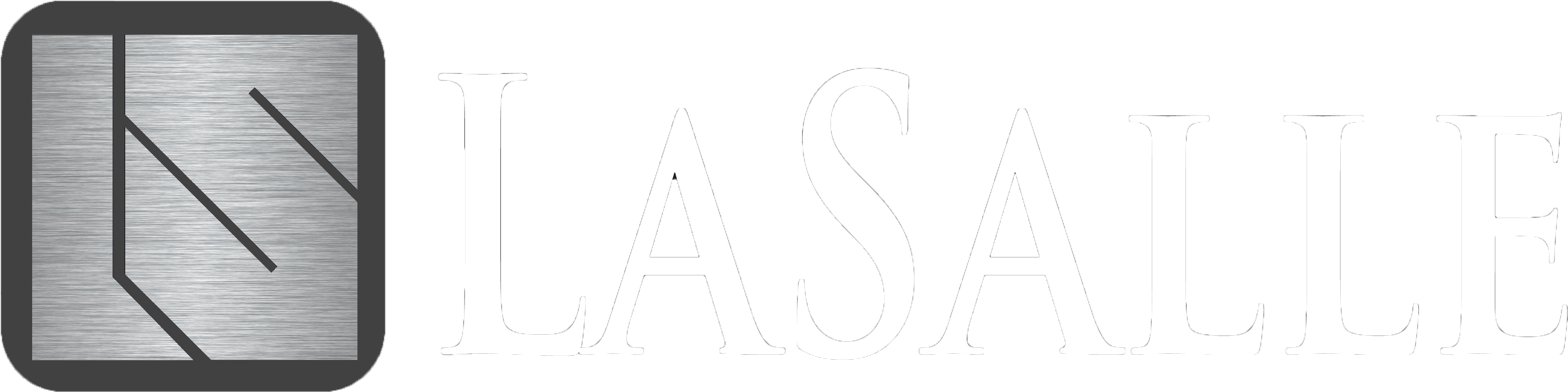 Lasalle Logo - Line Art (3166x836), Png Download