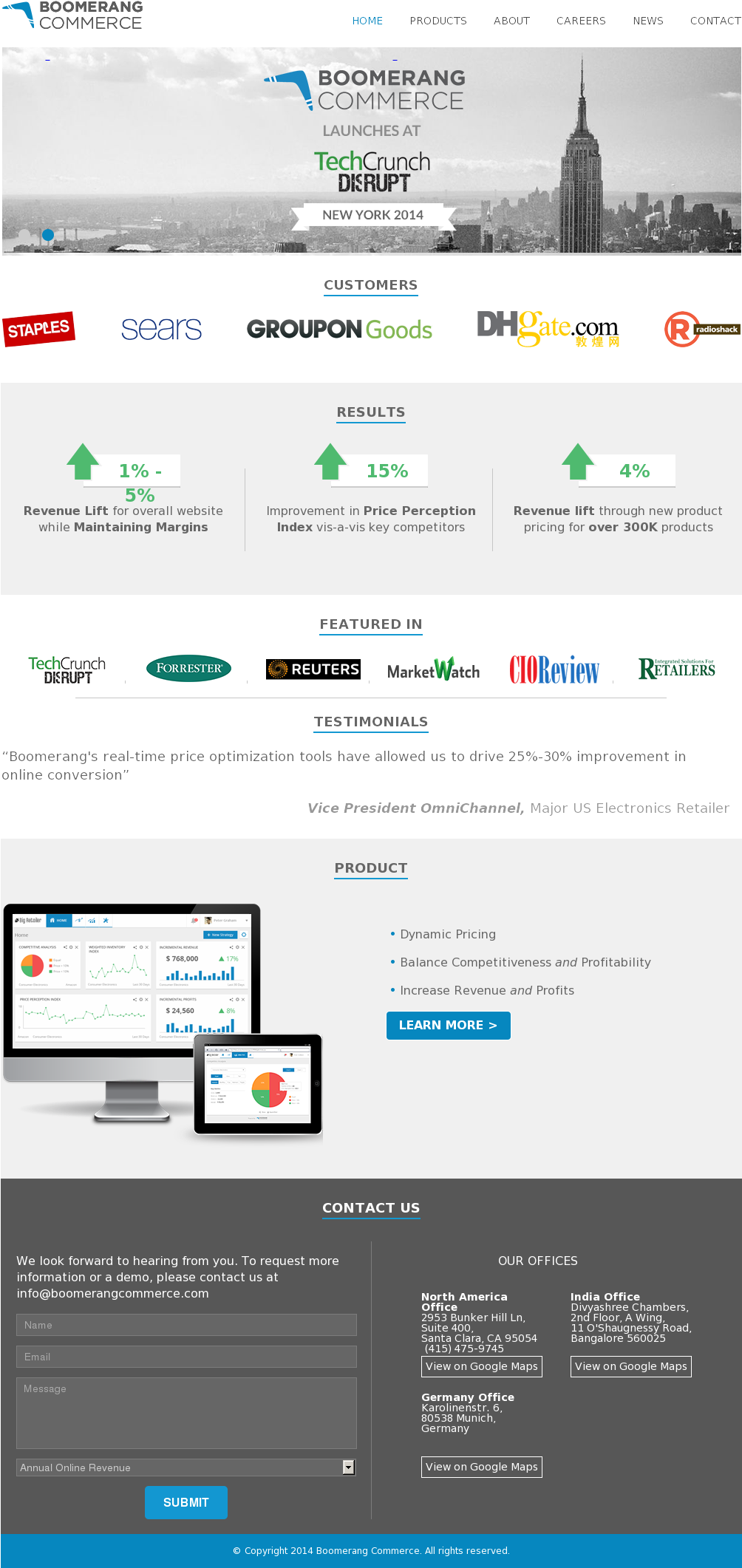 Boomerang Commerce Competitors, Revenue And Employees - New York City (1024x2144), Png Download