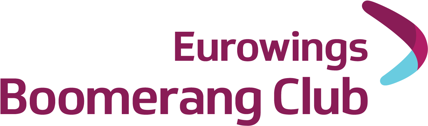 Boomerang Logo - Eurowings Boomerang Club (1684x586), Png Download