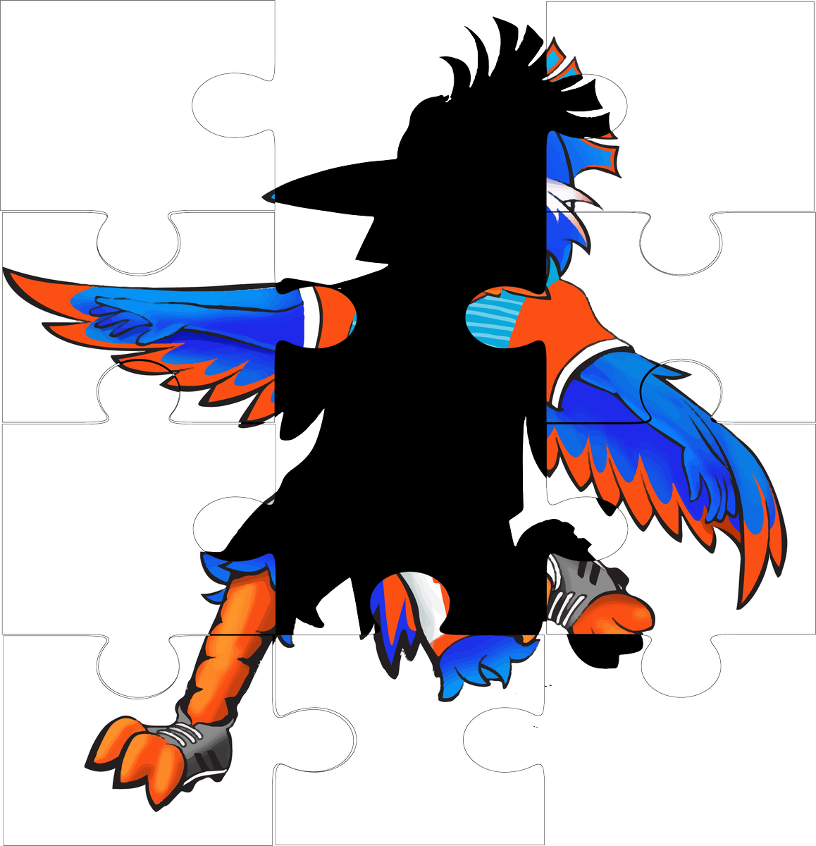 The Miami Fc On Twitter - Mascot (1158x1200), Png Download